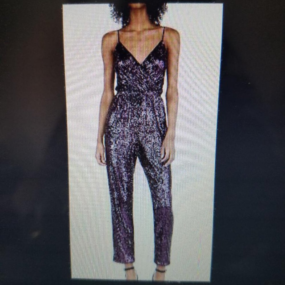 Sequin Pantsuit dress sequines Express  128 Usd ta